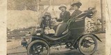 Gabrielle Broux et ses parents, Albert Broux et Esther Lesteur